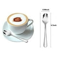 simple kitchen gold spoons and forks set dining place setting set 304 Spoons Mini Coffee Spoon