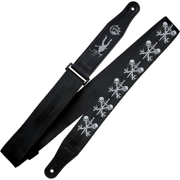 RICHTER Michael Amott Signature Guitar Strap Black