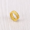 thumbnail image 2 of 30 Pcs Dreadlocks Metal Hair Cuffs Braiding Beads Hair Accessory Hair Decoration Filigree Tube(Golden), 2 of 6