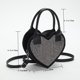 thumbnail image 3 of Bolso Bandolera Love Heart-Shaped Crossbody Bag Diamonds Lady Monedero para el trabajo (Multicolor), 3 of 8