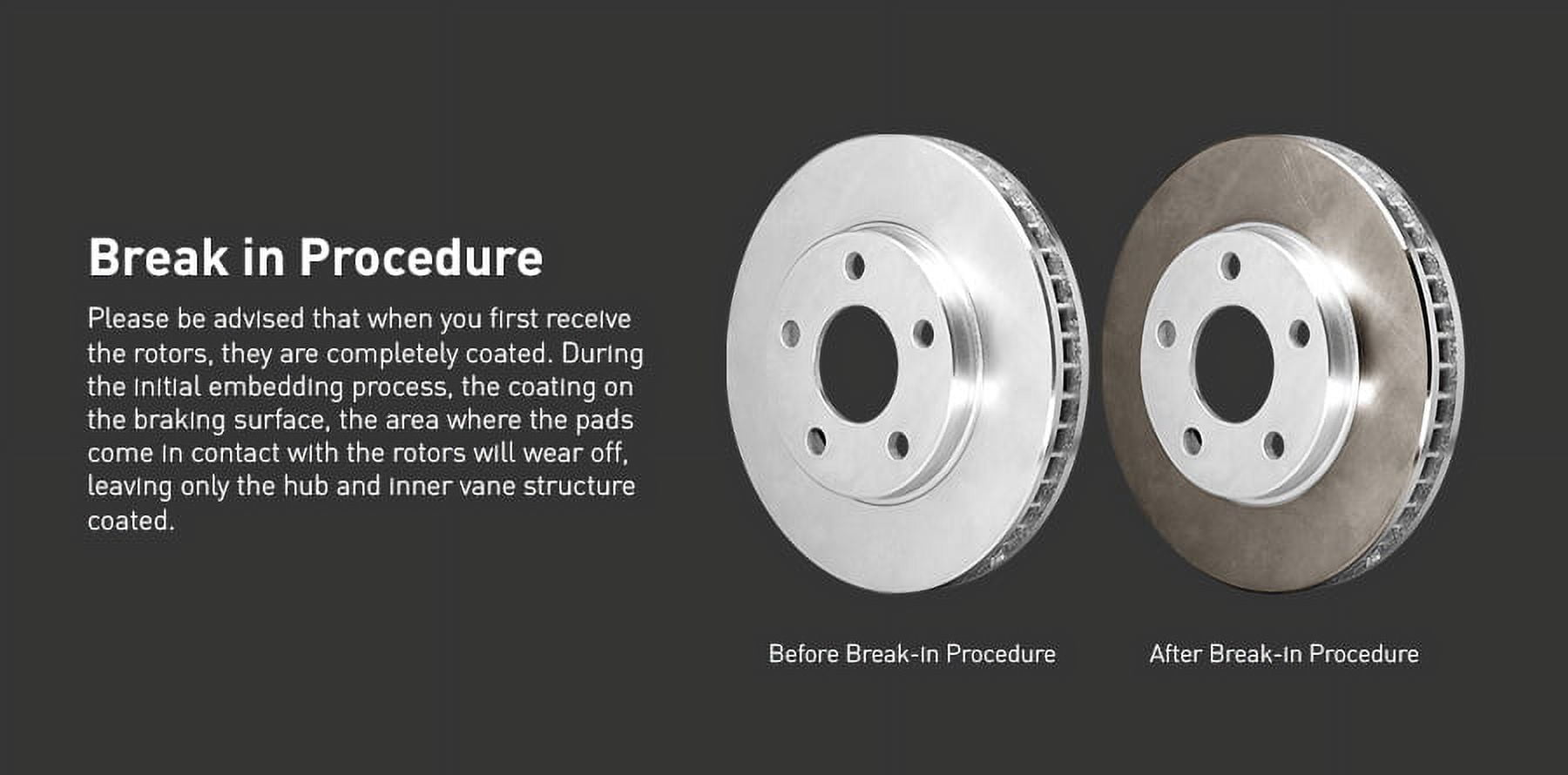 R1 Concepts Front Rear Brakes and Rotors Kit |Front Rear Brake Pads| Brake Rotors and Pads| Euro Ceramic Brake Pads and Rotors  WFTN2-10664