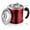 44 fl oz RED, variant on EVHRZN Stainless Steel Oil Filter Pot, Bacon Grease Container for Kitchen with 304 Fine Mesh Strainer, for Frying Oil Storage, Home & Restaurant Cooking