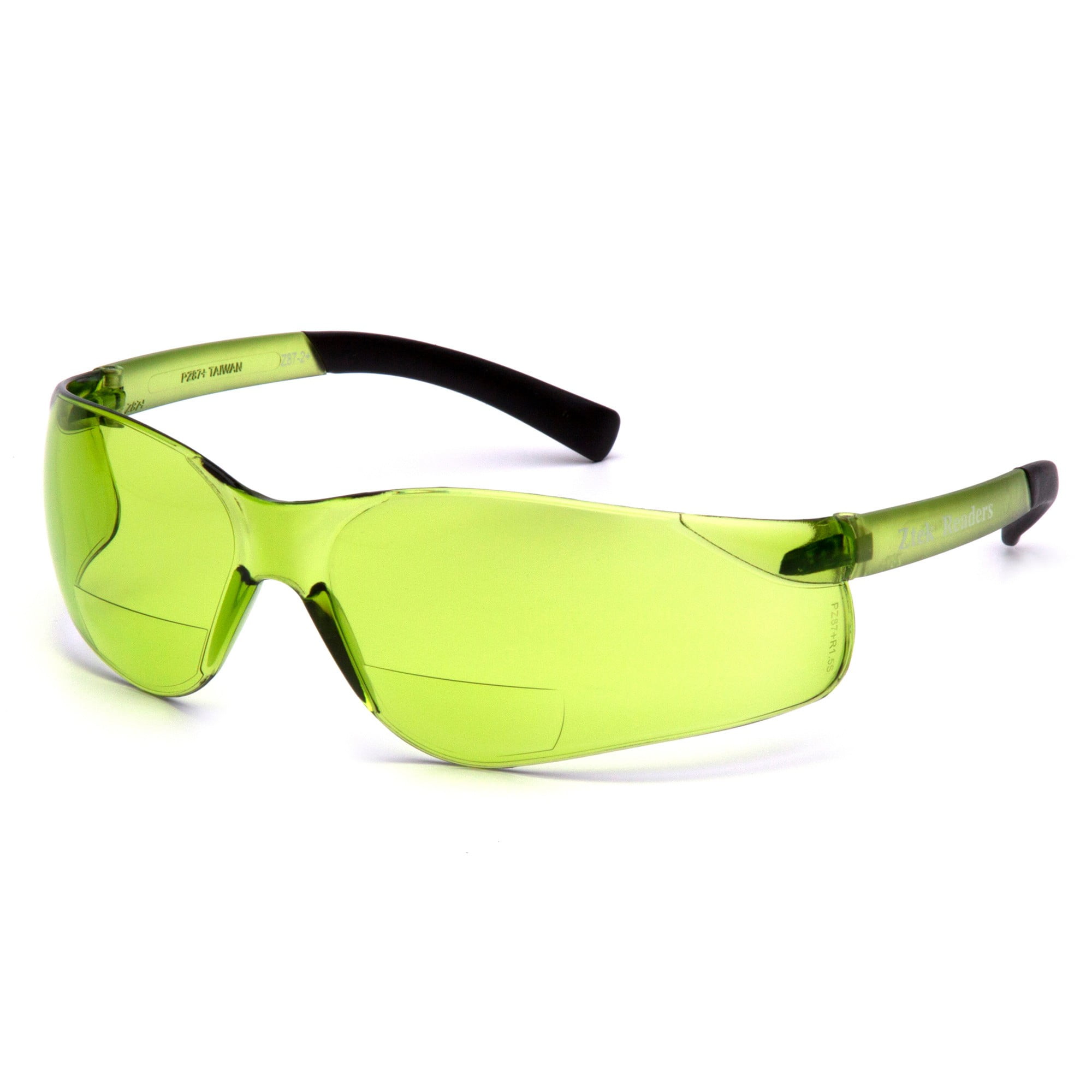 Details about   Cabot Safety Safety Glasses Clear Lenses Bright Green Earpieces 