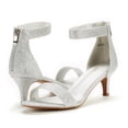 thumbnail image 3 of Dream Pairs Sandalias de tacón de aguja con puntera abierta para mujer FIONA Dream Pairs FIONA, 3 of 5