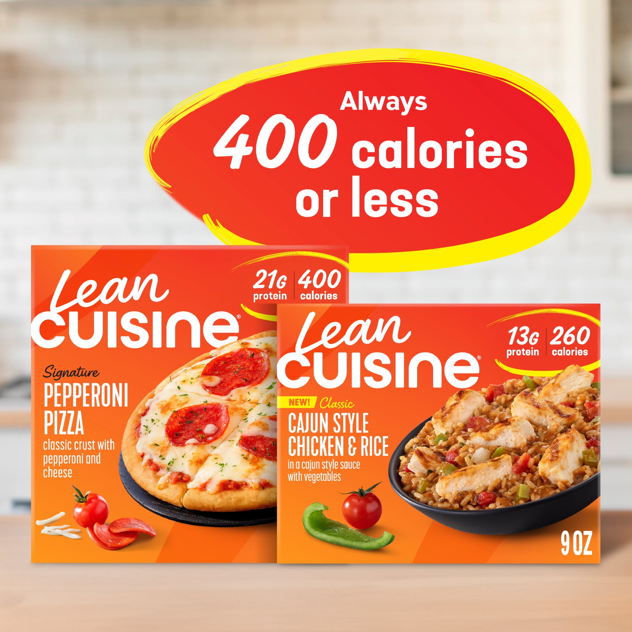 Lean Cuisine Cajun Style Chicken and Rice, Frozen Lunch or Dinner Frozen Meals 9 oz