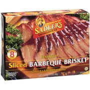Sadler's: Seasoned Sliced Barbeque W/Sauce Brisket, 24 oz