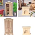 thumbnail image 1 of Casa de Armario Chimenea Adorno de Simulación Regalos de Juguete para Baoblaze Juguetes de casa de muñecas, 1 of 8
