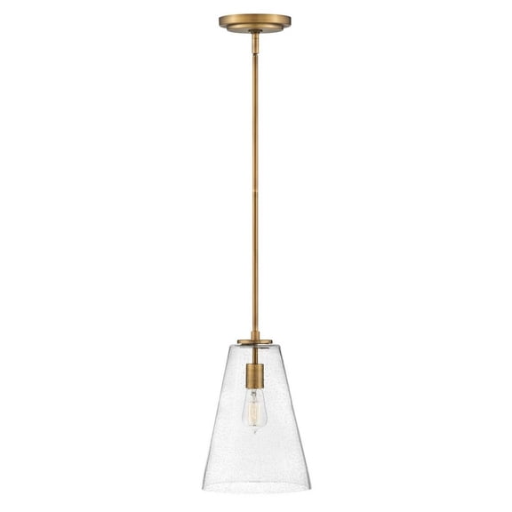 1 Light Small Pendant-Heritage Brass Finish Hinkley Lighting 41044Hb