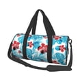 thumbnail image 1 of Balery Hawaiian Style Bolsa de Gimnasio para Mujeres y Hombres, Bolsa de Viaje Impermeable, Bolsa de Fin de Semana con Compartimento para Zapatos y Bolsillo Húmedo, 1 of 6