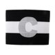 thumbnail image 4 of Brazaletes elásticos deportivos de capitán para hombre para fútbol y hockey 1 negro, 4 of 6