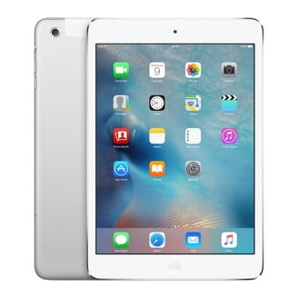 Restored Apple iPad Mini 4 128GB Silver WiFi + Cellular