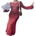 thumbnail image 4 of Couverture de Plage Tricotée pour les Femmes à Travers des Robes d'Une Seule Pièce, 4 of 8