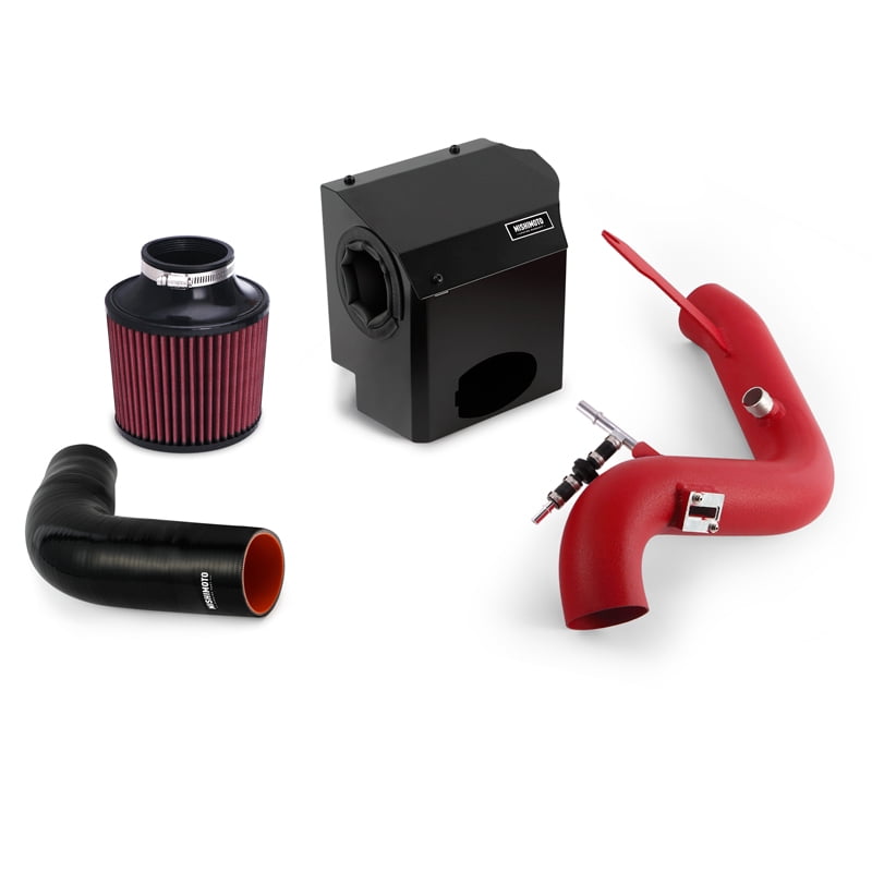 Mishimoto MMAI-FIST-16WRD Performance Air Intake Compatible With Ford Fiesta ST 2016-2019 Red