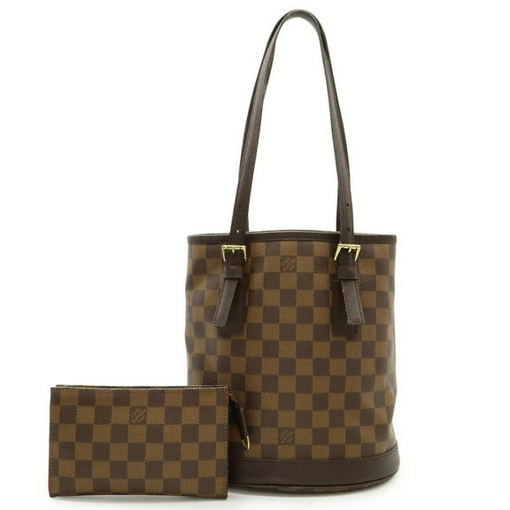 Pre-Owned LOUIS VUITTON Louis Vuitton Damier Mare Bucket Shoulder Bag Tote N42240 (Good)
