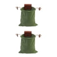 thumbnail image 1 of Wosthever Bolsa de forraje PU portátil Cordón Cosecha Bolsa Almacenamiento de monedas Cinturones para acampar al aire libre Pantalones Type2 NO2, 1 of 6