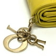 thumbnail image 5 of Pre-Owned Christian Dior Dior Lady Cannage Lotus Wallet Compact Tri-fold Leather... (Fair), 5 of 13