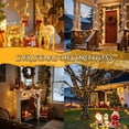 thumbnail image 5 of HIDAWN Christmas String Lights Indoor Outdoor, 200 LED 75.5FT Connectable Waterproof, 8 Modes with Memory Function,Twinkle Fairy Lights Plug in Clear Wire, Warm White, 5 of 9