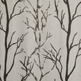 thumbnail image 4 of VCNY Home Kingdom Brown Branch Grommet Blackout Curtain, 40" x 95", 4 of 5