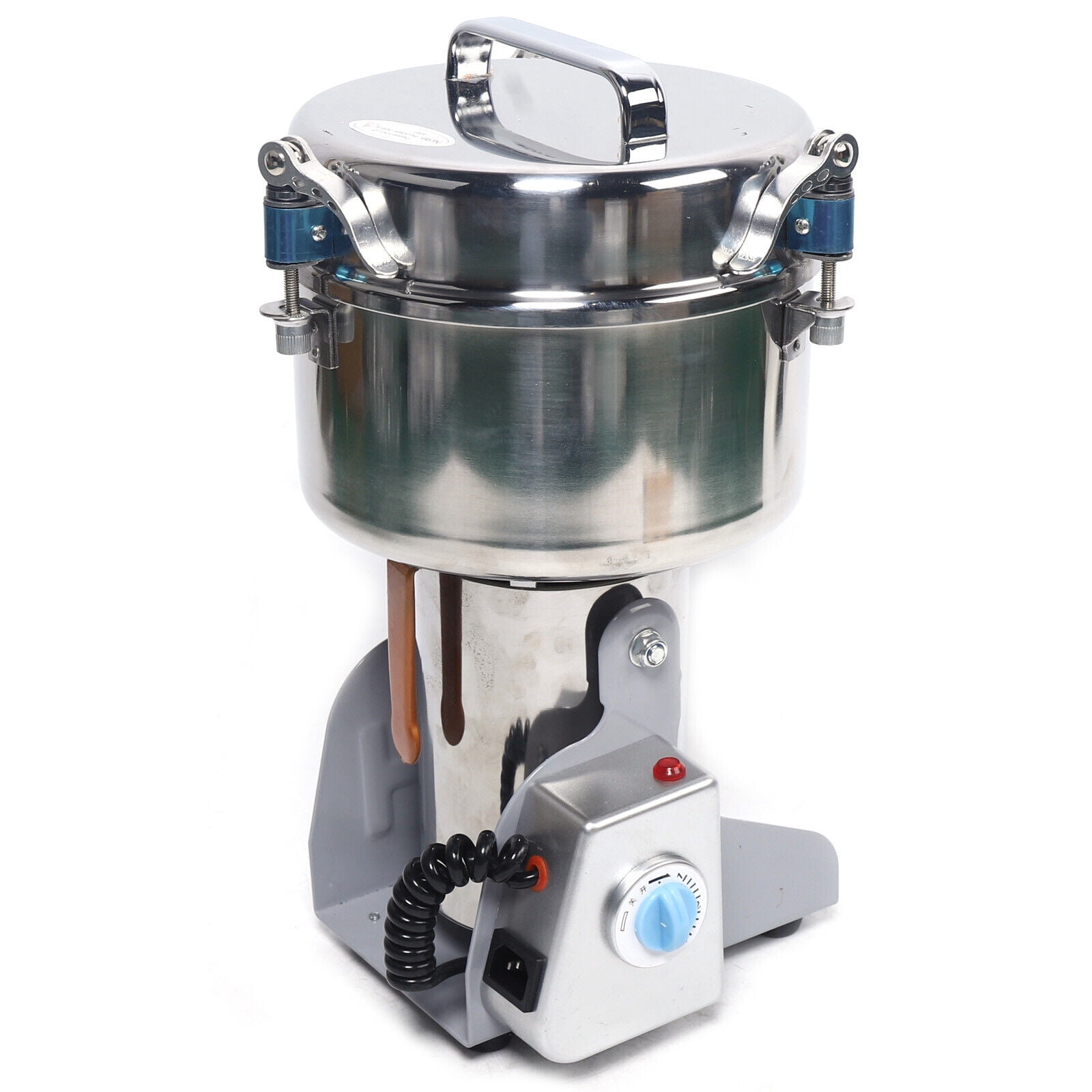 Miumaeov 2000g 110V Electric Herb Grinder Spice Coffee Beans Grain Flour Milling Crusher Pulverizer Machine Stainless Steel