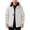 White, variant on Hooded Multi Pocket Outdoor Jacket Men Hooded Zip Up Windproof Water Resistant Hiking Jacket White XXL