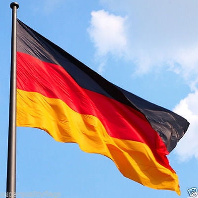 German State Flag - G128 - 3x5 ft Germany Flag Polyester with Brass Grommets