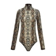 thumbnail image 1 of Mono sexy con estampado de leopardo y manga larga de cuello alto para mujer de Europa y Estados Unidos para otoño, 1 of 6