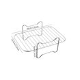 thumbnail image 3 of WREESH Airer Fryer Rack Double Pot Accessories Oven Grill Steam Rack Airer Fryer Double Pot Clearance, 3 of 5