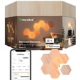 thumbnail image 1 of Lámparas de pared inteligentes Nanoleaf Elements Wood Look 7 PK, 1 of 9