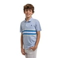 thumbnail image 4 of U.S. Polo Assn. Boys Chest Stripe Jersey Polo Shirt, Sizes 4-18, 4 of 5