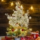 thumbnail image 4 of Yongwei - 10 palitos de bayas para árbol de Navidad con purpurina para decoración navideña, 4 of 8
