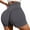 Grey, variant on Scrunch Butt Lifting Gym Shorts Women's Seamless Booty Workout Shorts 3.6 to 6 Inch Grey S