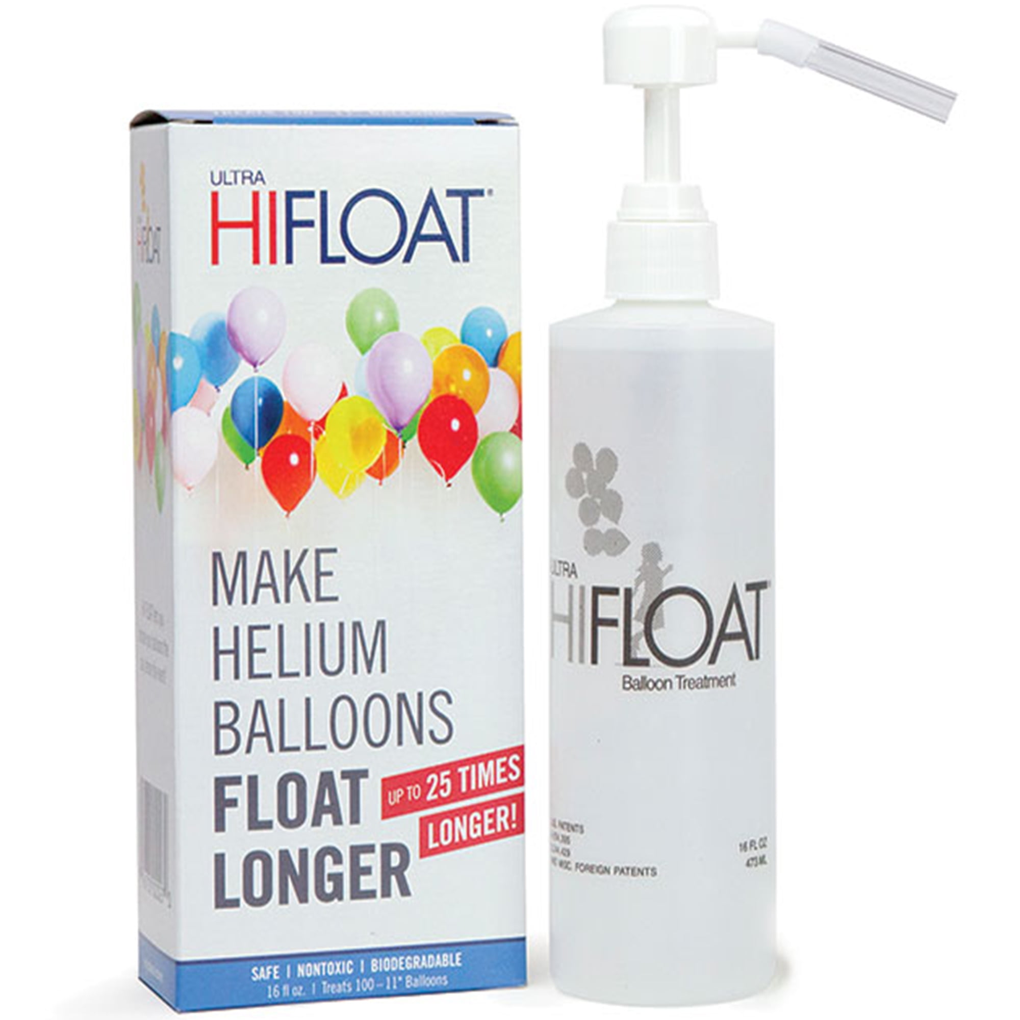 Hi-Float Company Ultra Hi-Float with Pump Balloon Treatment, 16 oz