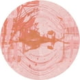thumbnail image 1 of Ahgly Company Indoor Square Patterned Light Red Pink Area Rugs, 3' Square, 1 of 6