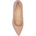 thumbnail image 4 of Nine West Cecilee Light Natural Slip On Pointed Closed Toe Retro Inspired Pumps (Light Natural, 9.5), 4 of 5