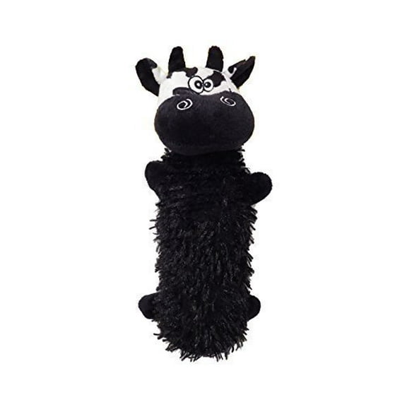 Scoochie Water Bottle Dog Toys, Christopher Cow Bottle Toy/Plush Dog Toy/We Squeak