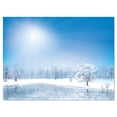 thumbnail image 2 of Glowing Winter Sun - Landscape Photography Canvas Art Print, 2 of 3