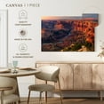 thumbnail image 5 of Elephant Stock Striking Grand Canyon Wall Art - Horizontal Canvas Wall Art - Living Room Wall Decor - Nature Canvas - Orange And Brown Decor - 36" x 24", 5 of 8