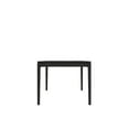 thumbnail image 3 of Alpine Furniture Cove Wood Rectangular Extension Dining Table - Vintage Black, 3 of 7