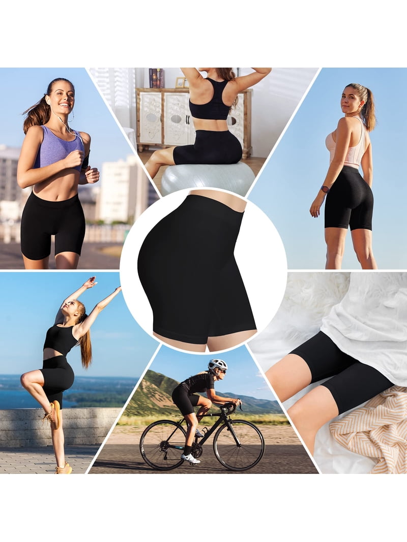 seamless shorts for under dresses Women's Seamless Smooth Shaping Shorts To Wear Under Dresses