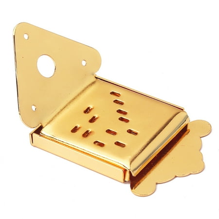 

Metal Triangle Mandolin Tailpiece with Screws Mandolin Parts for Guitar Mandolin (Golden)