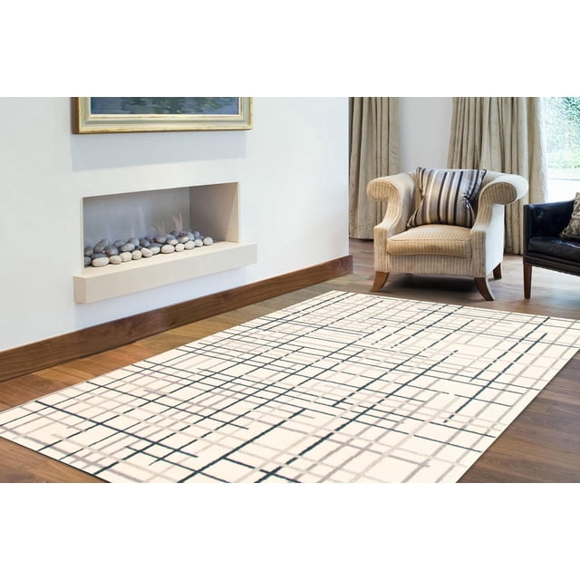 Tapis d'Interieur ECARPET Rayé, Abstrait, Moderne Collection Tessa