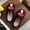 Black-1, variant on YODETEY Cartoon Fruit-Print Cotton Slippers for Family Use New Comfortable Home Cute Fruit Winter Slippers Men and Women Couples Thick Sole Warm Slippers