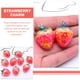 thumbnail image 5 of Houderco 10Ud Dijes De Fresa En Resina Para Manualidades Collares Pulseras Y Llaveros Decorativos, 5 of 5