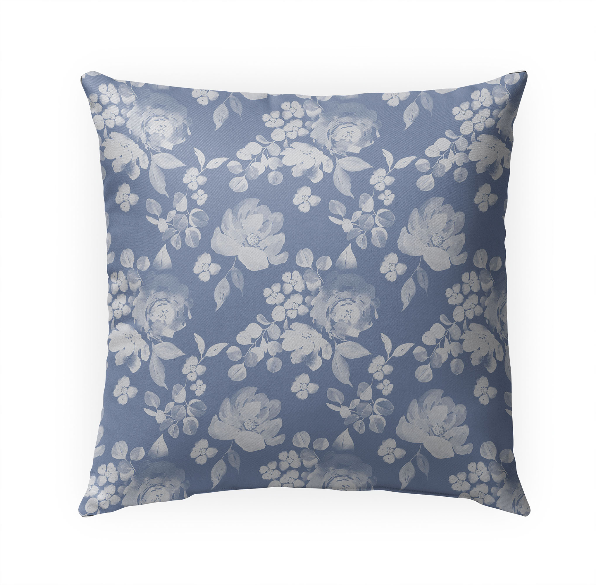 Cottage Blue Outdoor Pillow by Kavka Designs - image 1 of 5