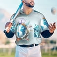 thumbnail image 6 of Daiia Let's go Travel Around the World Mens Baseball Jersey Button Down Shirts Short Sleeve Sports Uniforms-3X-Large, 6 of 9