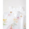 thumbnail image 5 of Kids Girls Clothes Little Girls Tulle Dress 5T Girls Summer Halter Dress 6Y Girls Sleeveless Solid Color Floral Dress White, 5 of 8
