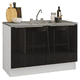 thumbnail image 1 of Gabinete Bajo de Cocina Madesa Lux con tarja de acero inoxidable 120cm x 60cm, 1 of 12