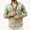 Green # Mens Shirts, variant on Vetsdori Pockets T-Shirts for Men Winter Outdoor Button Down 1/4 Zipper Collar Casual Plain Mens Shirts Long Sleeve