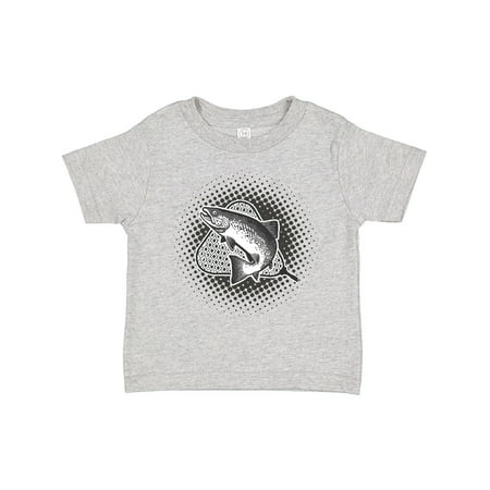 

Inktastic Trout Fisherman Fly Fishing Gift Toddler Boy or Toddler Girl T-Shirt