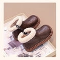 thumbnail image 7 of Krdevn Children's Winter Warm Girls' Leather Shoes Thickened Two Shoes Large Children's Leather Boots,Toddler Girl Shoes,Boys Shoes,Size:11-11.5 Years, 7 of 7